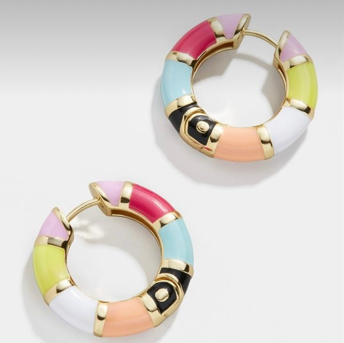 Jasmin baby jewellery hoop earrings